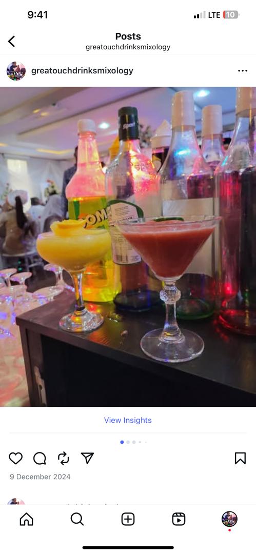 Cocktail & Mocktail Services in Ibadan-By Greatouch Events