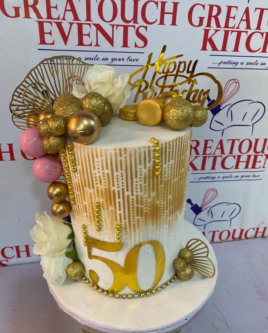 Custom Cakes in Ibadan | Wedding & Birthday Cakes By Greatouch Events