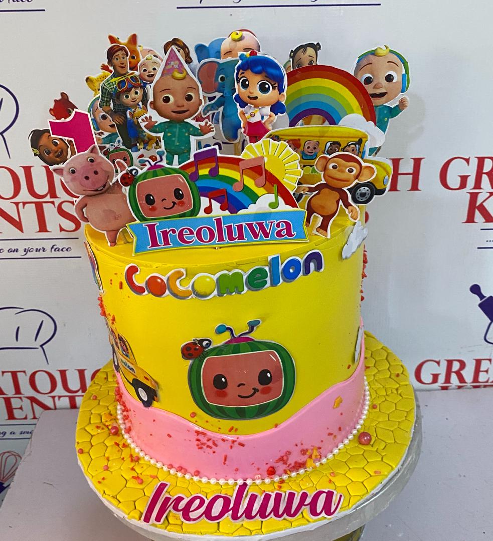 Custom Cakes in Ibadan | Wedding & Birthday Cakes By Greatouch Events