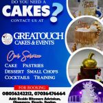 Custom Cakes in Ibadan- Wedding & Birthday Cakes-3