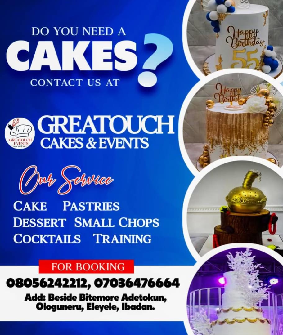 Custom Cakes in Ibadan- Wedding & Birthday Cakes-3