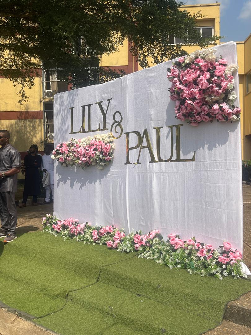 Wedding decoration by Greatouch Events in Ibadan