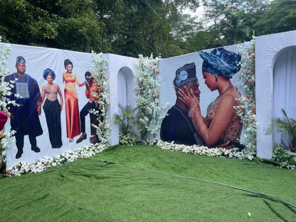 Wedding decoration by Greatouch Events in Ibadan