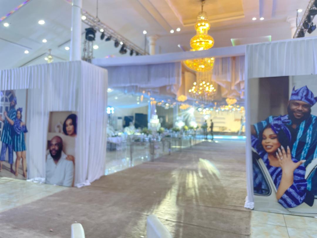Wedding decoration by Greatouch Events in Ibadan