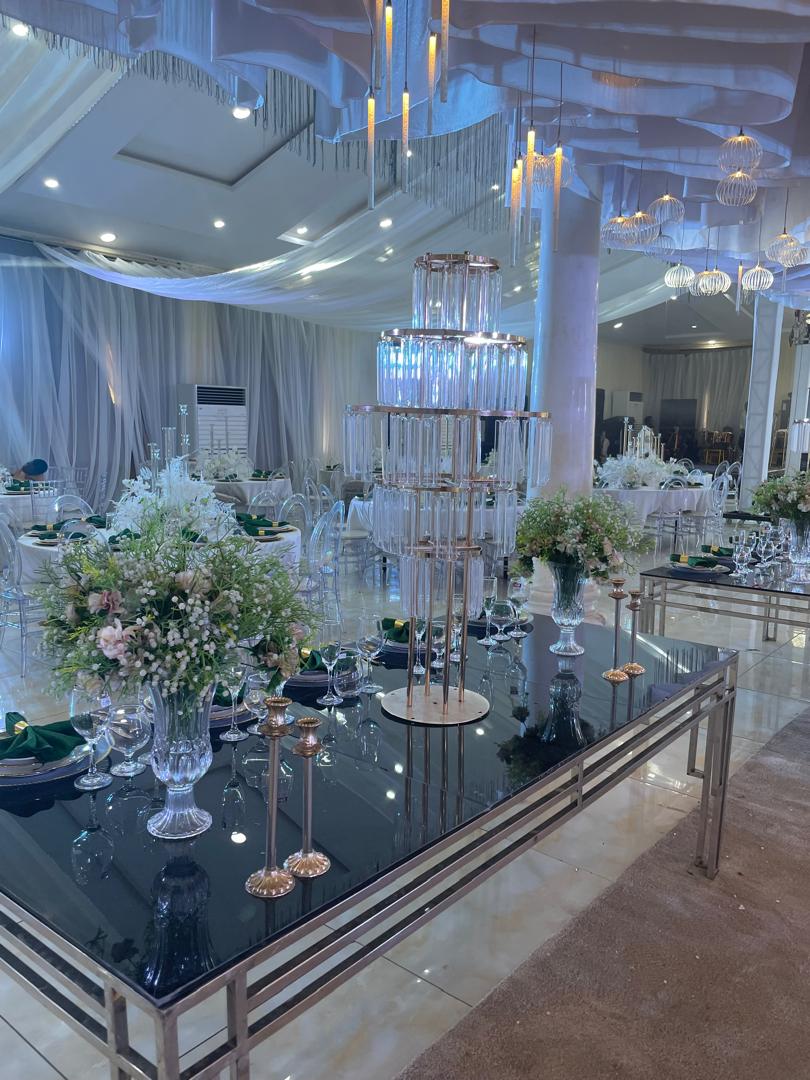 Wedding decoration by Greatouch Events in Ibadan