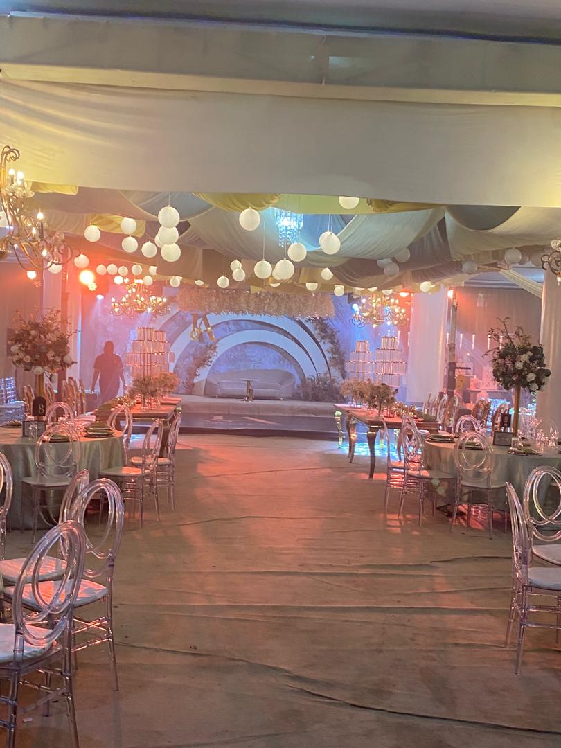 Wedding decoration by Greatouch Events in Ibadan